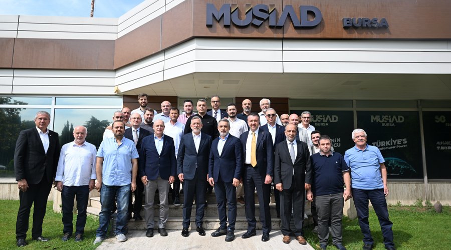 BTSO Başkanı Burkay MÜSİAD Yönetimi ile Buluştu
