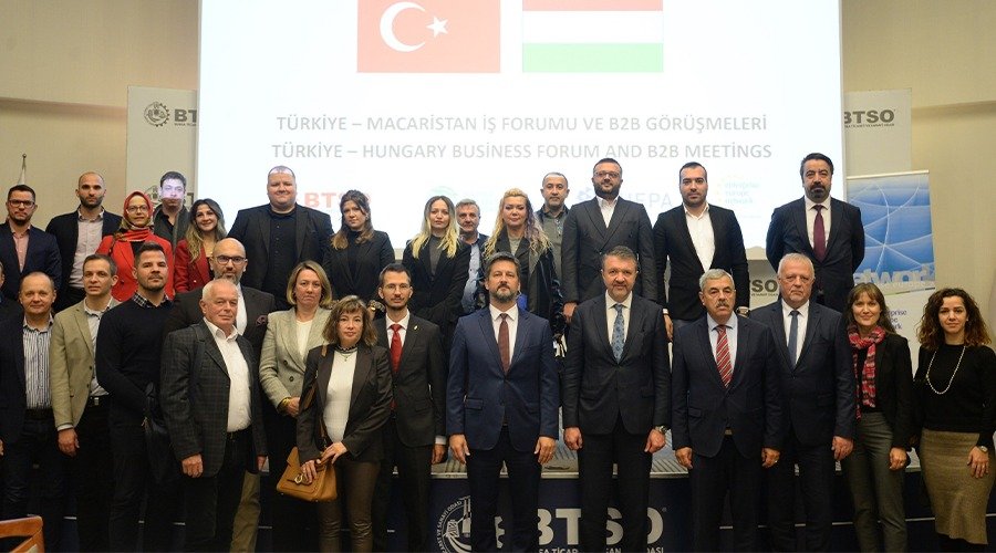 BTSO’da Türkiye-Macaristan Zirvesi