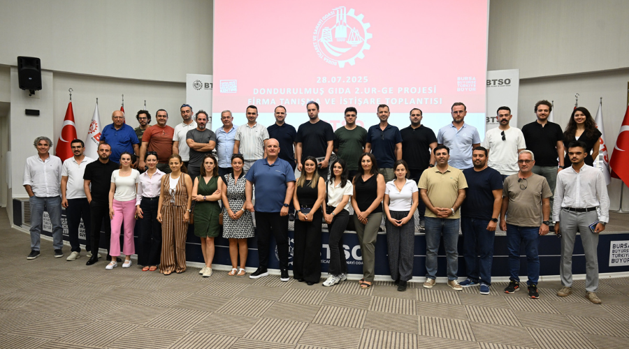 BTSO’dan Dondurulmuş Gıda Sektörü İçin Yeni UR-GE Projesi