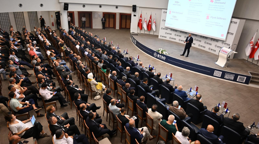 BTSO, Merkez Bankası Başkanı Karahan’ı Bursa İş Dünyası İle Buluşturdu