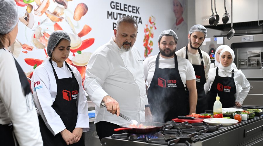 BTSO Mutfak Akademi’den Girişimciliğe Açılan Kapı