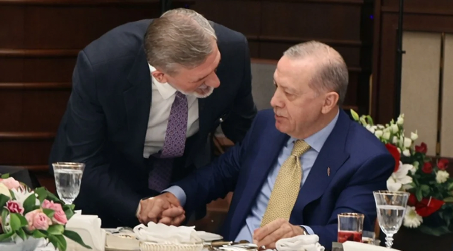 BTSO Yönetim Kurulu Başkanı İbrahim Burkay, Cumhurbaşkanı Erdoğan ile Bir Araya Geldi