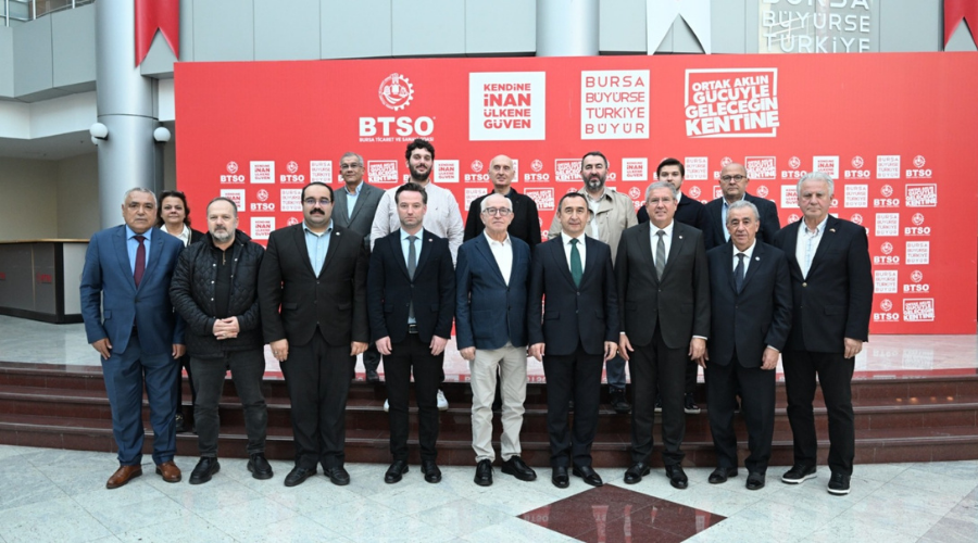 Özbekistan Büyükelçisi İlkhom Khaydarov BTSO’da