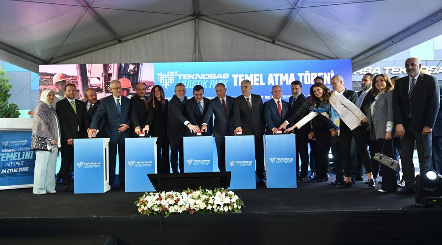 TEKNOSAB Lojistik Park’ın Temeli Atıldı