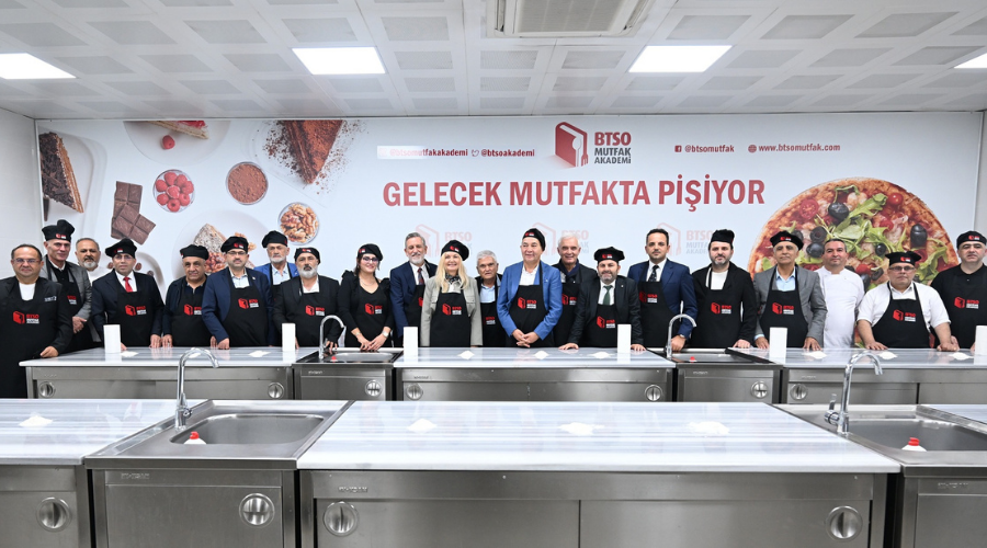 YESİDEF’ten BTSO Mutfak Akademi’ye Tam Not